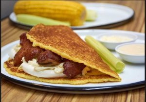 Cachapa con Cochino