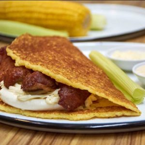 Cachapa con Cochino